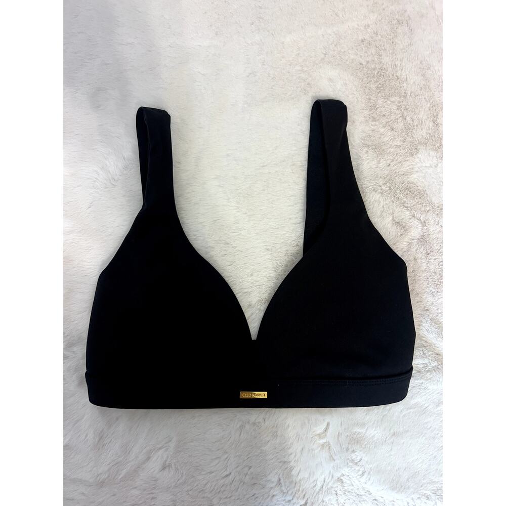 Chic Cleo Harper Deep V-Neckline Sports Bra Size Small